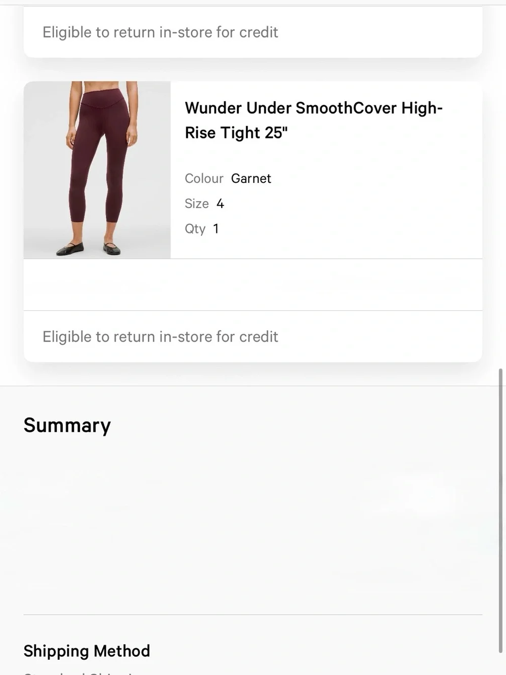 Lululemon Wunder Under Smooth Cover Leggings